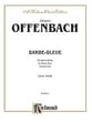 BARBE BLEUE VOCAL SCORE cover